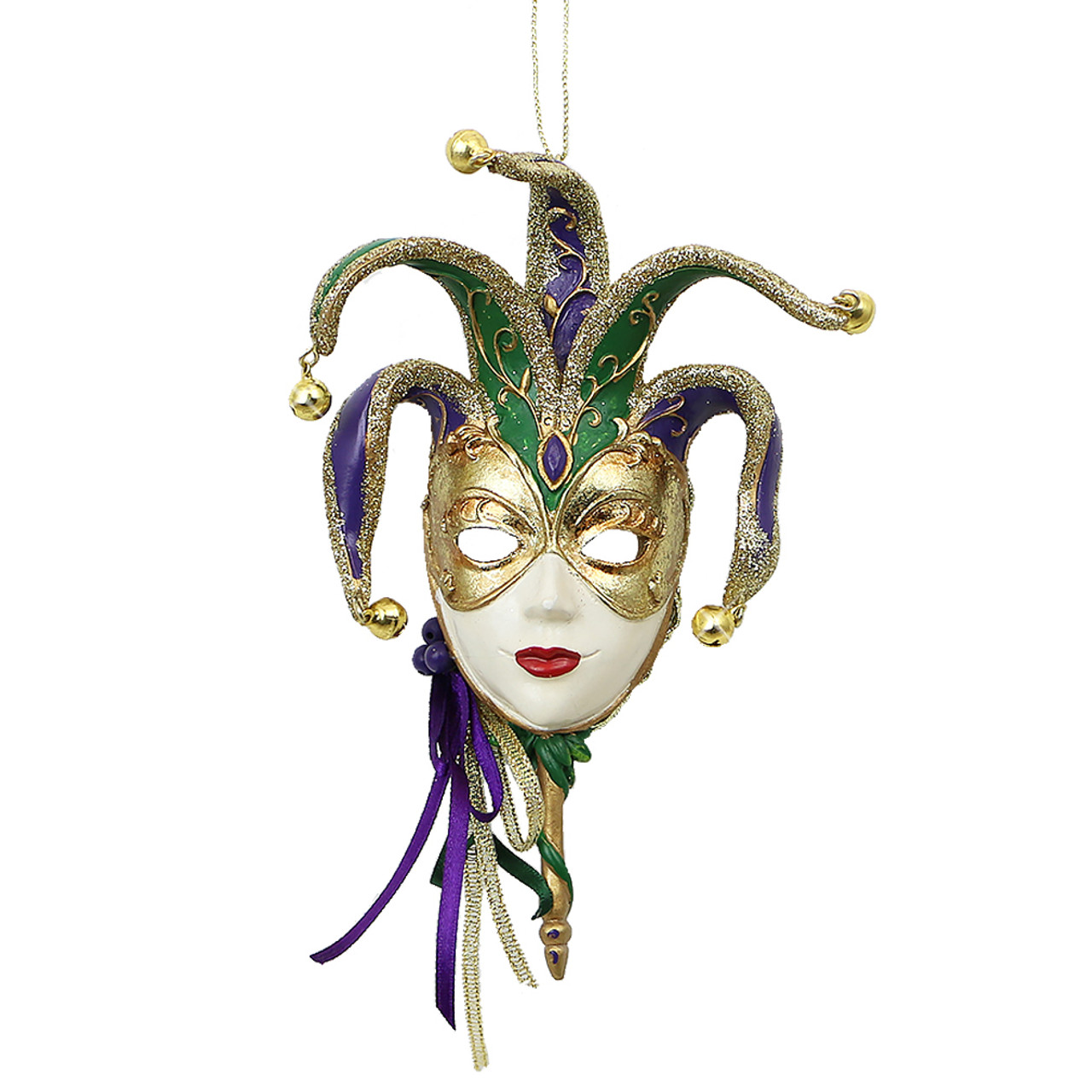 mini mardi gras ornaments