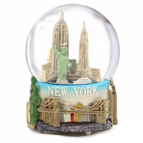 St Louis Taxi >> NYC Musical Snow Globe Souvenir St Louis Taxi >> NYC Musical Snow Globe Souvenir