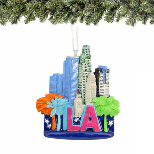 Los Angeles Icons Christmas Ornament