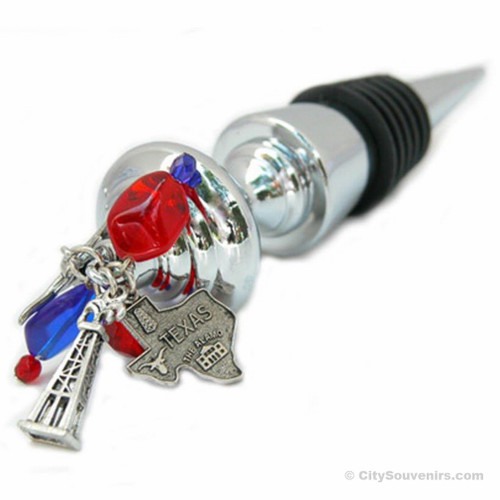 texas wine bottle stopper oil rig christmas ornaments