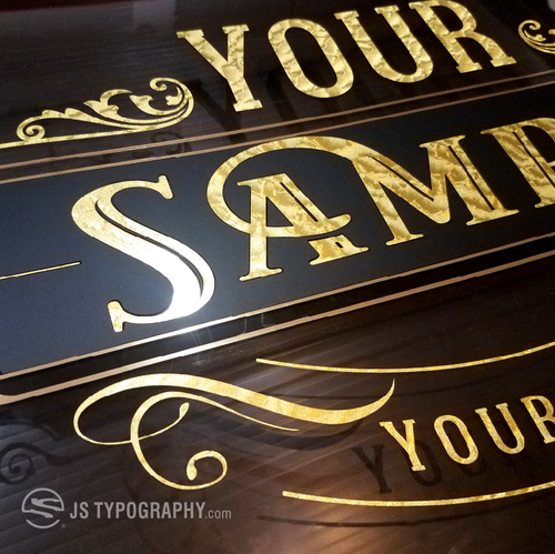 Gold Leaf Victorian