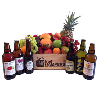 Fruit Hamper and Cider Fruit Hamper and Cider