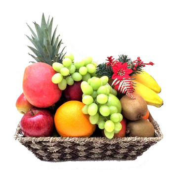 Christmas Fruit Basket Only - Free Shipping Christmas Fruit Basket Only - Free Shipping