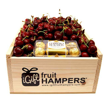 Cherry Hamper + Ferrero Chocolates Cherry Hamper + Ferrero Chocolates