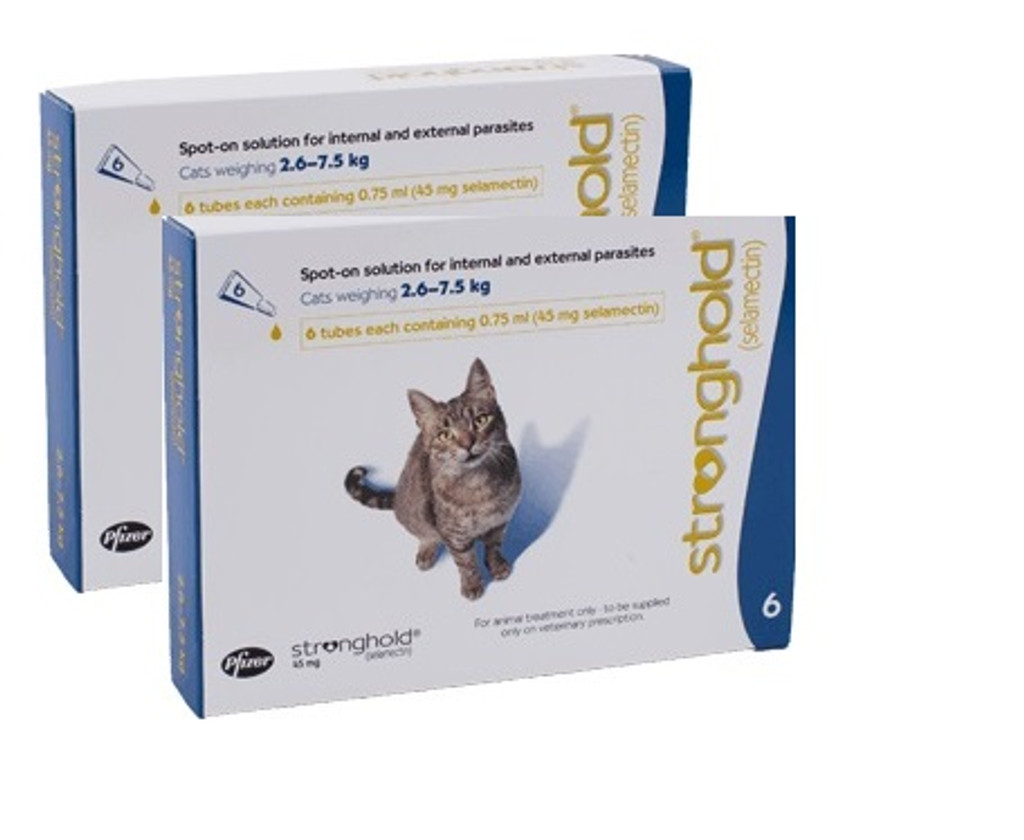 Stronghold for Cats 5.115 lbs Blue 12 Pack Sierra Pet Meds