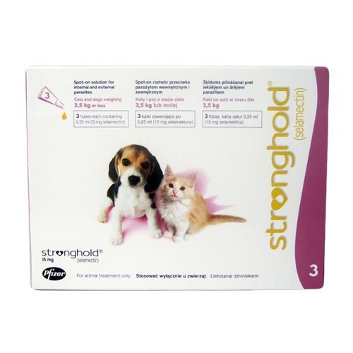 Stronghold for Puppies & Kittens up to 5 lbs - 3 Pack