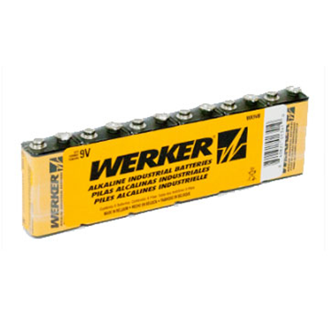 BAT 9V Werker 9V Alkaline Battery