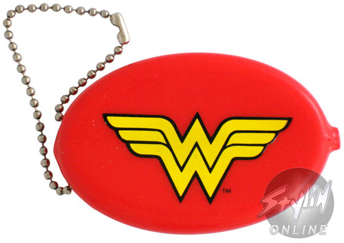 Wonder Woman Logo Rubber Coin Purse Wonder Woman Logo Rubber Coin Purse