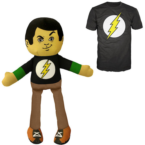 Big Bang Theory Sheldon Plush with Matching Shirt Big Bang Theory Sheldon Plush with Matching Shirt