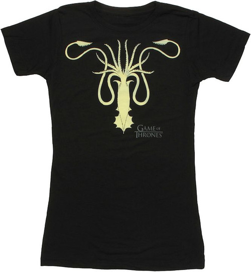Game of Thrones Greyjoy Sigil Baby Tee Game of Thrones Greyjoy Sigil Baby Tee