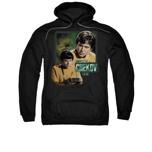 Star Trek Ensign Chekov Pullover Hoodie Star Trek Ensign Chekov Pullover Hoodie
