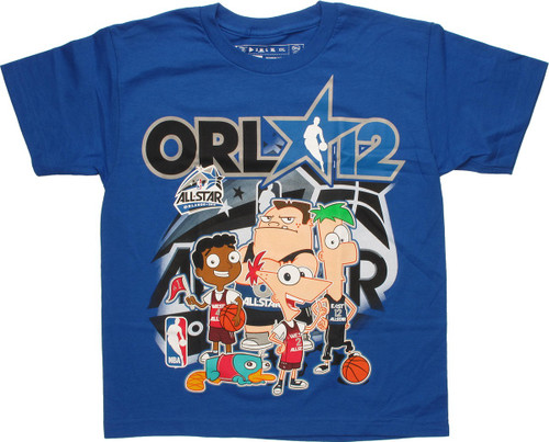 Phineas and Ferb Star Wars Far Away Youth T Shirt