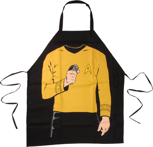 Star Trek Captain Kirk Apron Star Trek Captain Kirk Apron