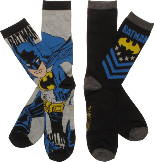 Batman Mini Logo Jumble Crew Socks