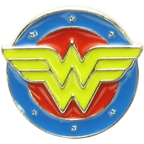 Wonder Woman Circle and Stars Classic Logo Pin Wonder Woman Circle and Stars Classic Logo Pin