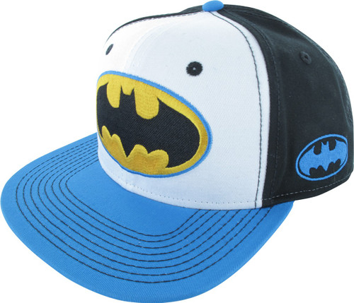 Batman Logo Sublimated Comics Bill Snapback Hat Batman Logo Sublimated Comics Bill Snapback Hat