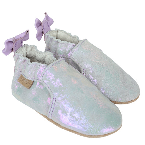Robeez Pretty Pearl Soft Soles - Angle Robeez Pretty Pearl Soft Soles - Angle