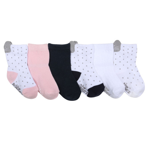 Sweet Kitty Baby Socks, 6 Pack Sweet Kitty Baby Socks, 6 Pack