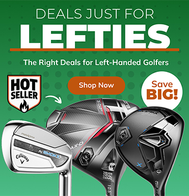 Instant Savings: Up to 30% OFF Left-Handed Golf Clubs! Shop Now!