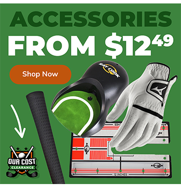 Our Cost Golf Accessories Deals Starting At ONLY $5.45! Shop Now!