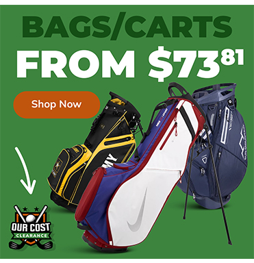 Our Cost Golf Bag Deals Starting At Only $98.71! Shop Now!