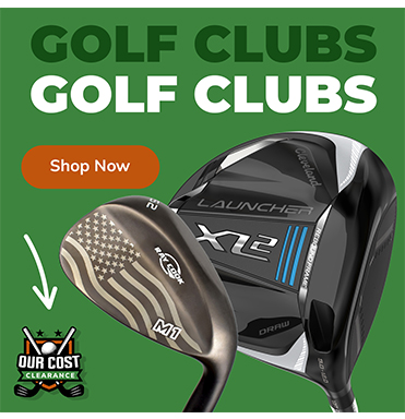 Our Cost Golf Clubs Starting At ONLY $27.27! Shop Now!