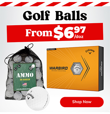 Golf Balls Starting At ONLY $6.97/Dozen! Shop Now