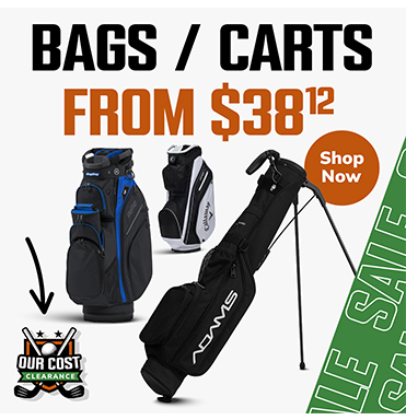 Our Cost Golf Bag Deals Starting At Only $38.12! Shop Now!