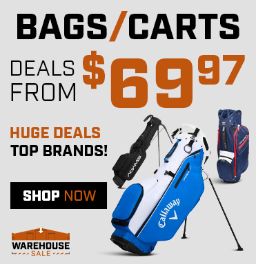 Warehouse Sale! Huge Our Cost Deals On Golf Bags! Shop Now!