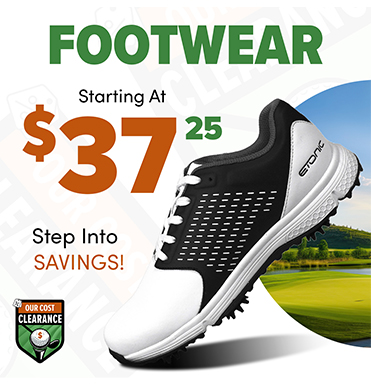 Our Cost Golf Shoes And Footwear Starting At $37.25! Shop Now!