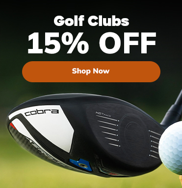 15% Off Golf Clubs! Shop Now!