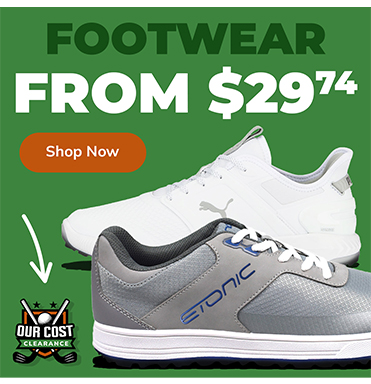 Our Cost Golf Shoe And Footwear Deals Starting At ONLY $29.74! Shop Now!