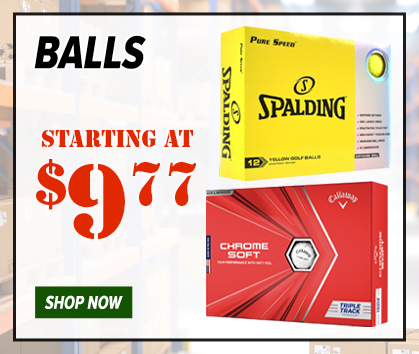 Weekende Warehouse Sale! Golf Balls Starting at $9.77! Shop Now!