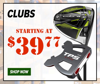 Weekende Warehouse Sale! Golf Clubs Starting at $39.77! Shop Now!