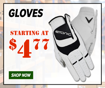 Weekende Warehouse Sale! Golf Gloves at $4.77! Shop Now!