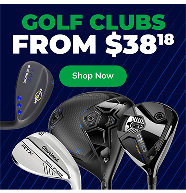Our Cost Golf Clubs Starting At ONLY $38.18! Shop Now!