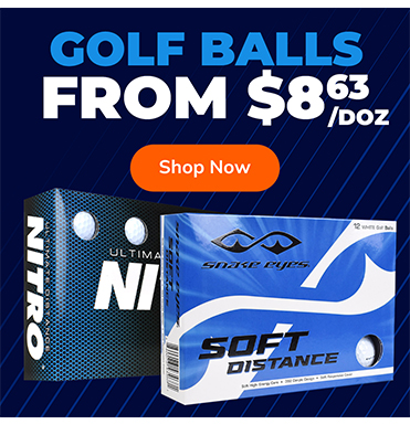 Our Cost Golf Ball Deals Starting At ONLY $8.63/doz! Shop Now!