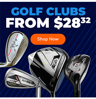 Our Cost Golf Clubs Starting At ONLY $28.32! Shop Now!