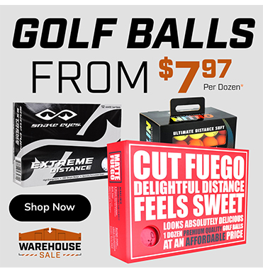 Warehouse Sale! Huge Our Cost Deals On Golf Balls! Shop Now!
