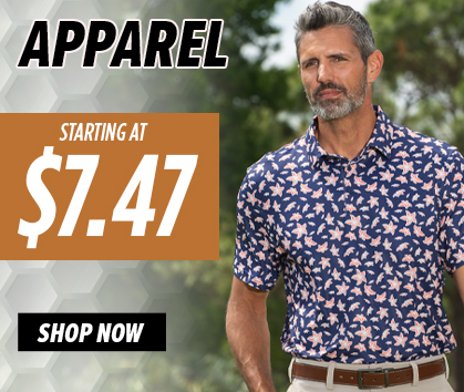 Our Cost Golf Clearance Sale! Apparel Starting At $7.47! Shop Now!