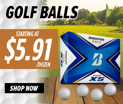 Our Cost Golf Clearance Sale! Golf Balls Starting At $5.91/doz! Shop Now!