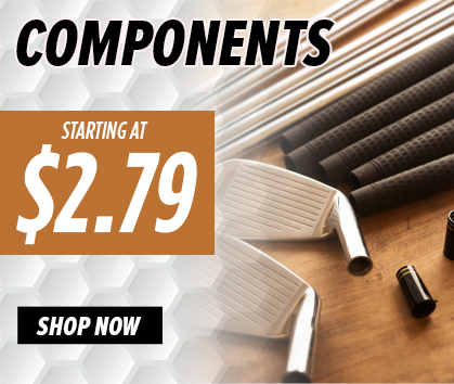 Our Cost Golf Clearance Sale! Golf Club Components Starting At $2.78! Shop Now!