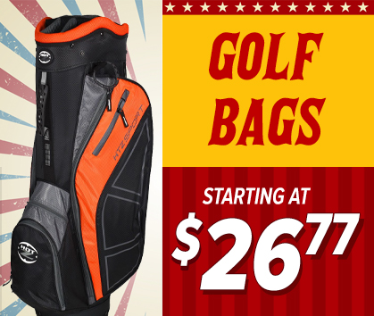 Golf Tent Sale! Golf Bags Starting At 26.77! Shop Now!
