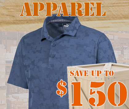 Save up to $150 On Apparel! Shop Now! 