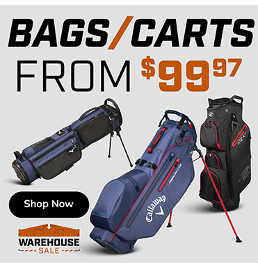 Warehouse Sale! Huge Our Cost Deals On Golf Bags! Shop Now!