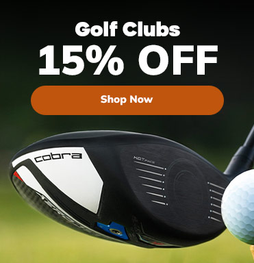 Instant Savings: 15% OFF Golf Clubs! Shop Now!