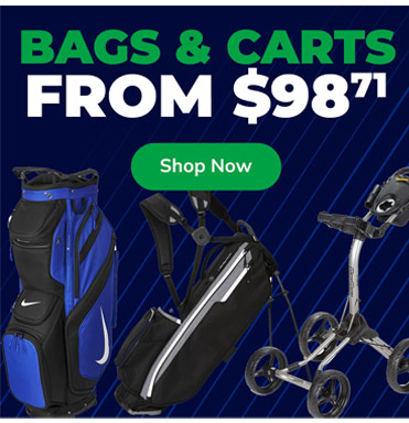 Our Cost Golf Bag Deals Starting At Only $98.71! Shop Now!