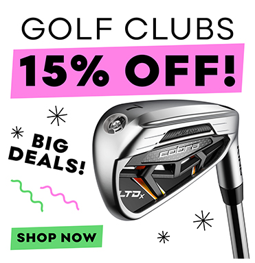 Instant Savings: 15% OFF Golf Clubs! Shop Now!