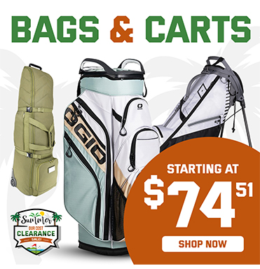 Dollar Day Golf Bags And Push Carts Starting At $74.51! Shop Now!