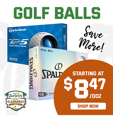 Our Cost Golf Balls Starting At $8.47/Doz! Shop Now!